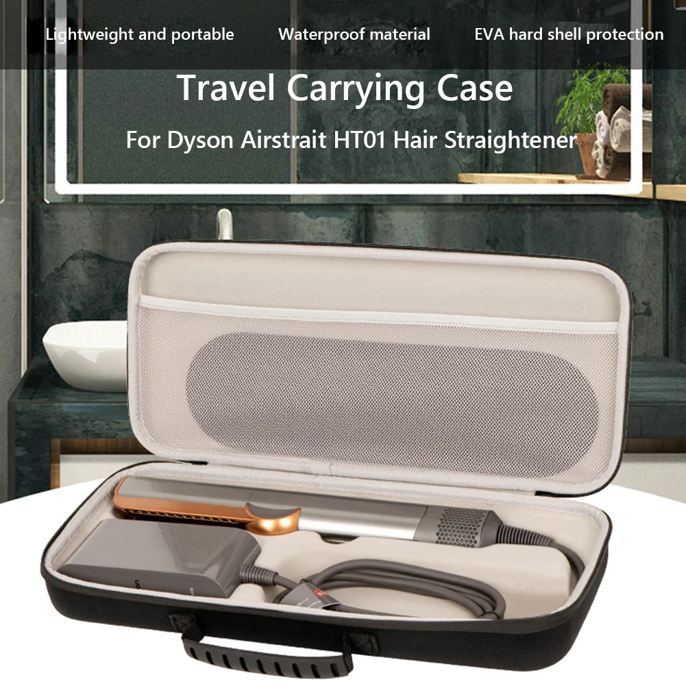Eva harte Trage tasche für Dyson Airstrait ht01 Haar glätter Anti-Kratzer harte Reisetasche für Dyson Überschall Haartrockner Image