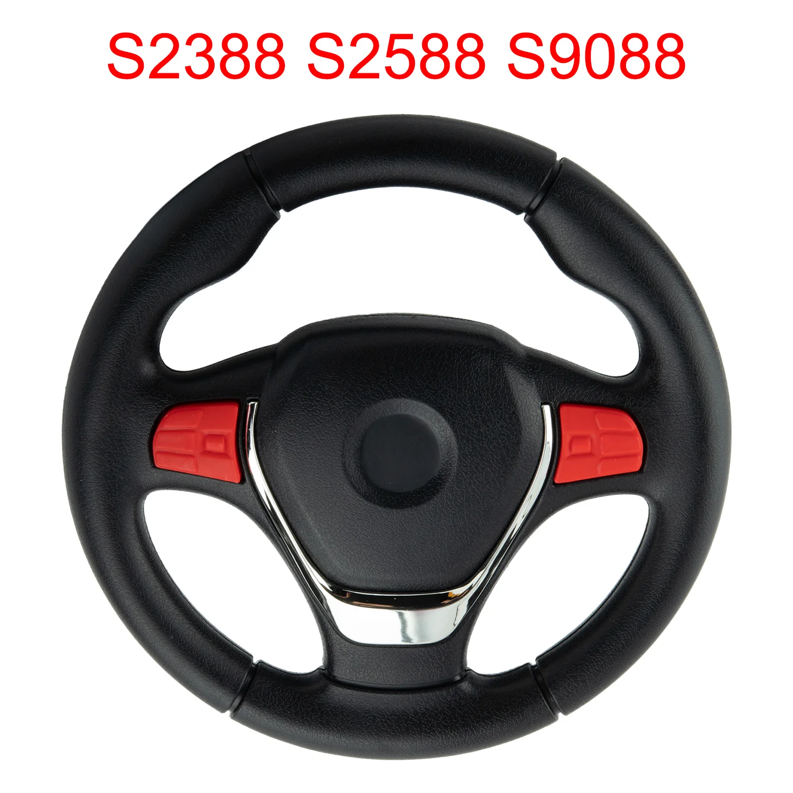 Für Elektroauto Lenkrad 1 stücke 1x Zubehör Für kinder Kunststoff/metall Praktische S2388/S2588/S9088 Nützlich Image