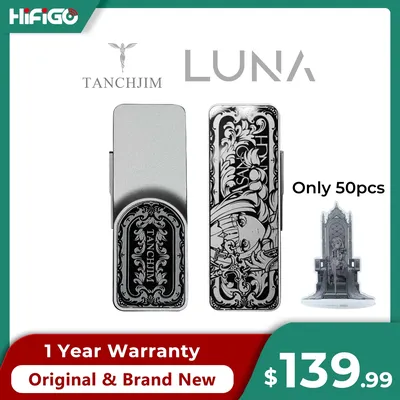 TANCHJIM Luna Dual Flagship CS43198 Portable USB DAC/AMP Two-Level Gain Modes DSD256 Headphone