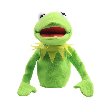 15.7inch Frog Puppet Hand Kermit Puppet Soft Stuffed Plush Toy for Boys Girls