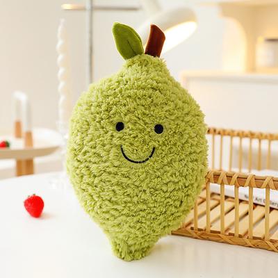 Fruit Plush Cuddly Toy for Kids - Soft Polyester Stuffed Figure for Interactive Play Ideal Gift for Ages 14 on Special Occasions like Christmas and Birthday