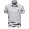 Brand Men's Polo Shirts Cotton Polo Shirts for Men Short Sleeve High Quantity Solid Polo Men New Summer Clothing