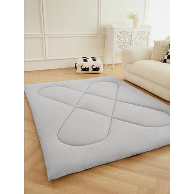 Japanese Futon MattressFloor Mattress Thicken Sleeping Mattress Foldable Portable Roll Up Dormitory Mattress Tatami MatFullTwinQueenGrey
