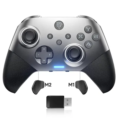 EasySMX X10 Wireless Gamepad Bluetooth Controller Compatible with PC/Switch/Phone/TV, Mechanical