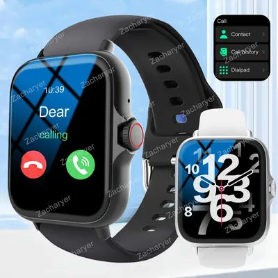 Smartwatch, High-definition full touch screen, Hands-free calling, Message reminder and other