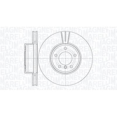 MAGNETI MARELLI Bremsscheibe vorne rechts links innenbelüftet Ø324mm 324mm für BMW 34116864906 34116767269 34116864905 3