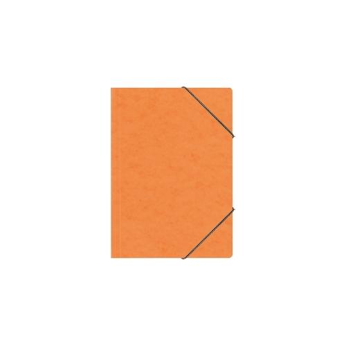 Briefmarkenmappe A5 orange 10 Fächer