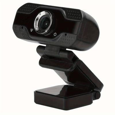 TEMU 1080p Desktop Computer Camera Usb Online Class Webcam With Microphone