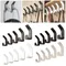 5Pcs/Set Self-adhesive Wall Hanging Hooks No Drilling Bathroom Kitchen Shower Organizers Anti-slip