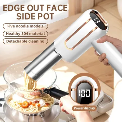 Tinsol Electric Cordless Noodle Maker Portable Noodle Press Home Appliances Outdoor Kitchen Home