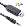 Prolific PL2303GT Cavo USB RS232 seriale a spina stereo da 3,5 mm per Sony Bravia serie BZ/BU