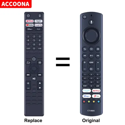 Neue ersetzte fernbedienung fit für toshiba CT-8565 uf3d ferguson f4320afr und jvc RM-C3255 und Image