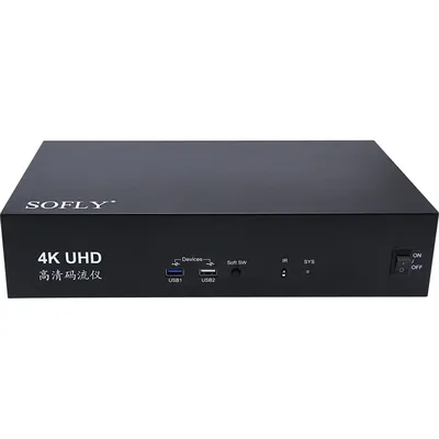 H.265 4k 60hz ultra hd video streamer 10 wege hdmi 2,0 multimedia player hdmi splitter usb 3,0 flash Image
