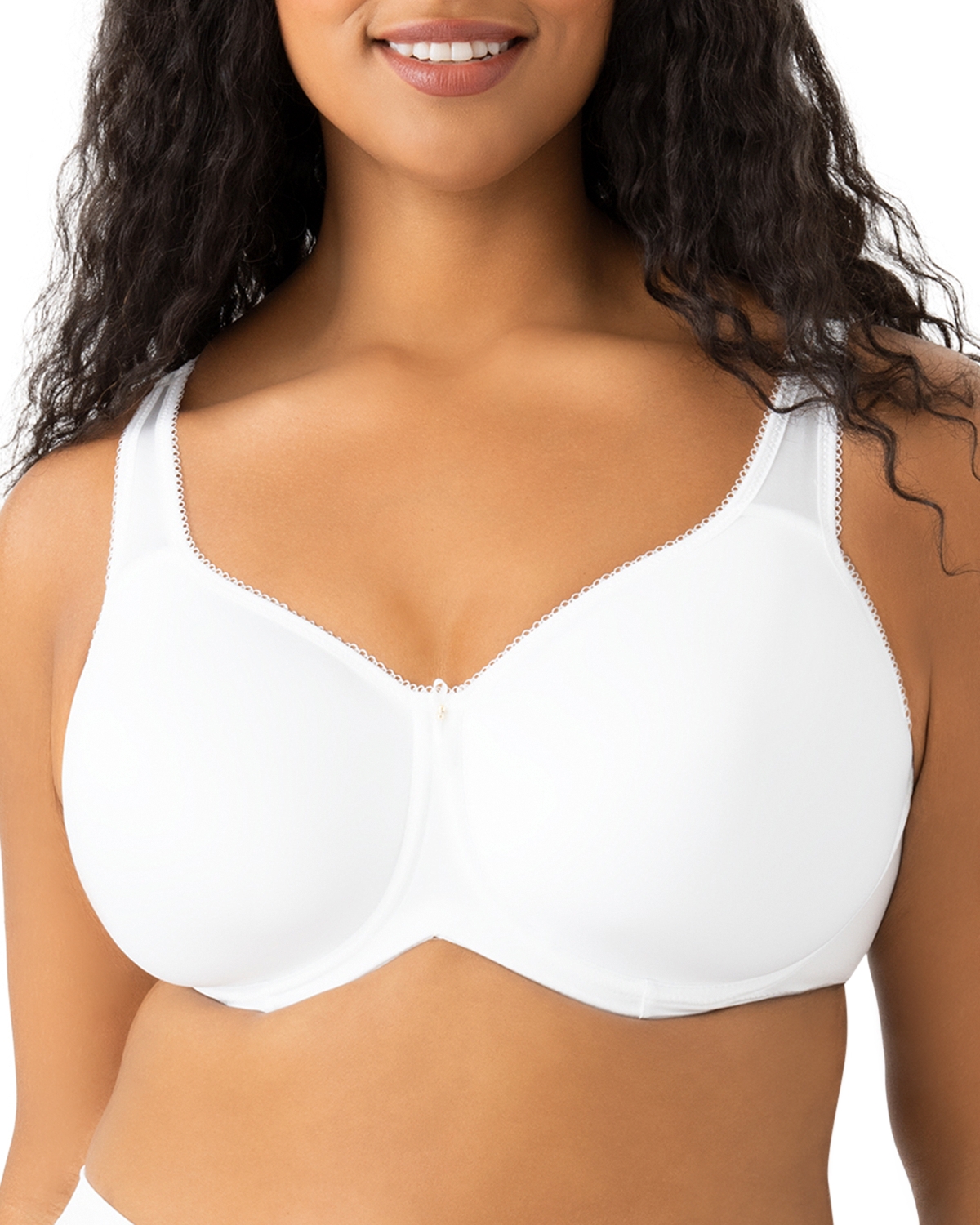 Wacoal Basic Beauty Full-Figure Spacer Underwire T-Shirt Bra - White