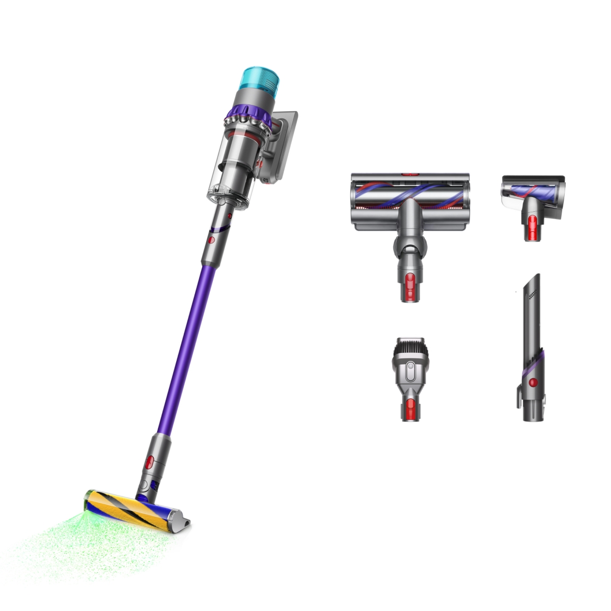 Dyson Gen5detect Cordless Vacuum - Iron/Purple