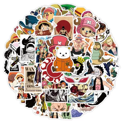 10/30/50 stücke niedlichen Ruffy Joba Sanji Aufkleber ein Stück Persönlichkeit Aufkleber dekorative Image