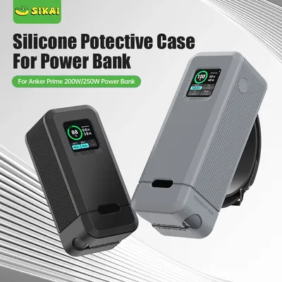 Silikonhülle für Anker Prime 27,650 mAh 250 W/20.000 mAh 200 W Power Bank TF/SIM-Karte Image