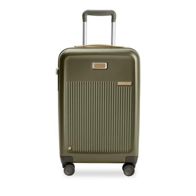 Briggs & Riley Sympatico 3.0 Essential Carry On Expandable Spinner Suitcase - Olive