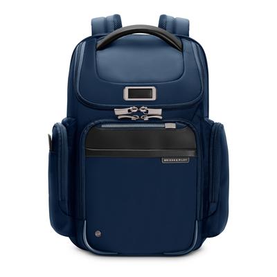 Briggs & Riley Medium Widemouth Backpack - Navy