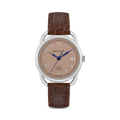 Bulova Joseph Bulova Watch, 34mm - Brown