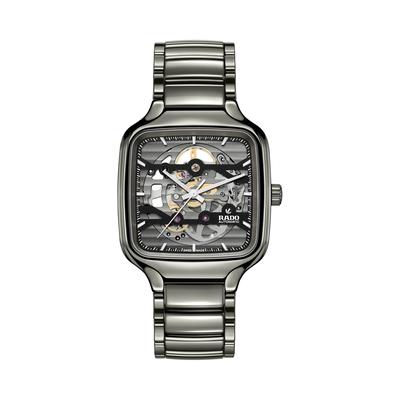 Rado True Square Skeleton Watch, 38mm x 38mm - Gray