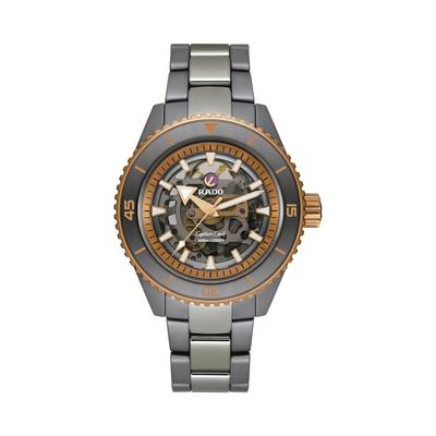 Rado Captain Cook High-Tech Ceramic Skeleton Watch, 43mm - Gray