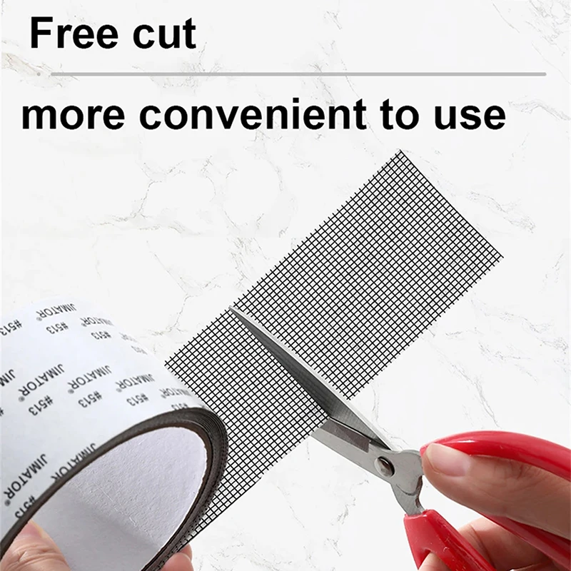 5/10cm Breite Fenster Moskito netz Reparatur band selbst klebende Fenster gitter Reparatur Patch Anti-Insekten Fliegen gitter gebrochene Löcher Band Image