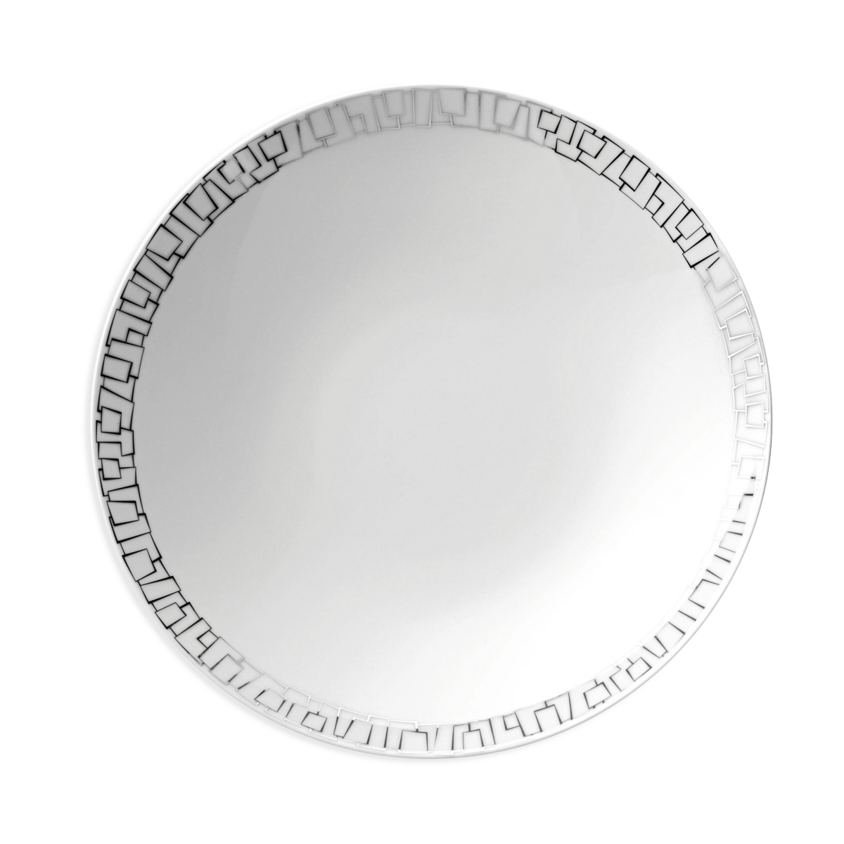 Rosenthal Tac 02 Skin Platinum Rim Soup Plate - Platinum