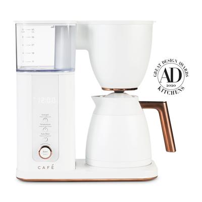 Ge Appliances Cafe Specialty Drip Coffee Maker with Thermal Carafe - Matte White