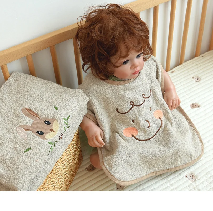 Kinder Waschlappen Gesicht waschen Lätzchen Lätzchen Lätzchen Handtuch Baby Gesicht waschen Mundwasser Image