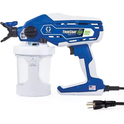 Graco 26D281 TrueCoat 360 Dual Speed Paint Sprayer, Blue/White