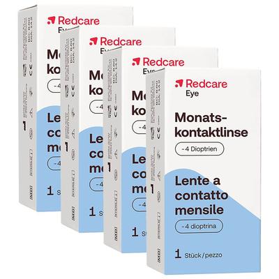 Redcare Monatslinse -4 4-er Set 4x1 St Kontaktlinsen Image