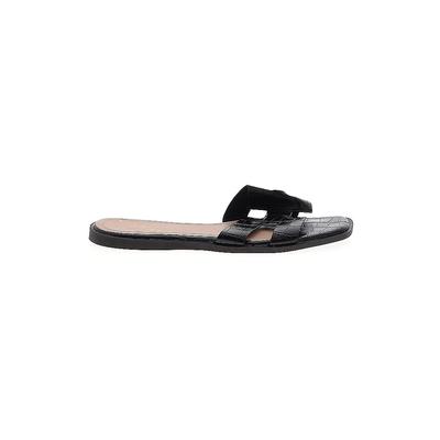 CCOCCI Sandals: Black Shoes - Women's Size 8