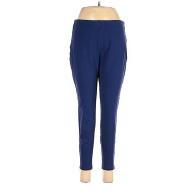 Chico's Active Pants - High Rise: Blue Activewear - Women's Size Medium