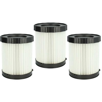 Vhbw - Filterset 3x Faltenfilter kompatibel mit Bosch gas 18V-10 l Nass- & Trockensauger - Filter, Image