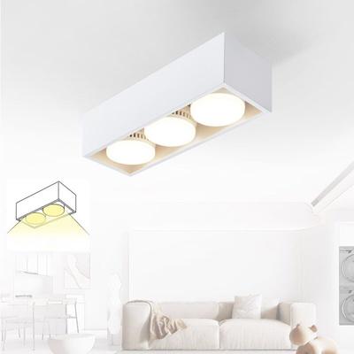 Deckenleuchte Aufputz led Deckenspots - Weiß Deckenstrahler Modern Aufbaustrahler mit 3 Flammig Image
