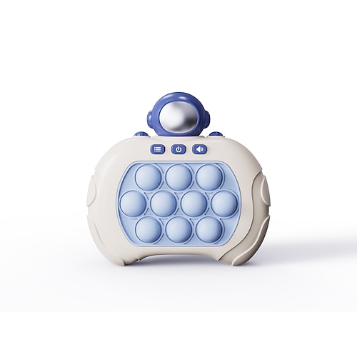 Pop-Game-Controller, schnelles Push-Game, Zappelspielzeug, Pop-Game, Handheld-Bubble-Game-Konsole, leuchtendes Pop-Game, sensorisches Zappelspielzeug für Weihnachten für Jungen und Mädchen,