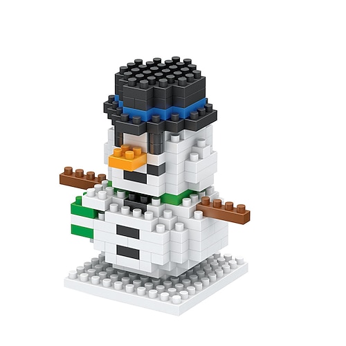 Weihnachtsgeschenke für Enkelkinder Jungen Mädchen Baustein Weihnachts-Bausätze enthalten Rentierwagen-Bauen Blöcke Spielzeug für Kinder von 6 Jahren Weihnachtsschmuck für Mädchen Geschenke zu Image