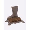 Schuhputzbürste HEINE HOME, braun (antikbraun), B:23,5cm H:21cm, Reinigungsbürsten
