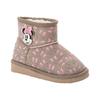Schlupfboots DISNEY "Minnie", Damen, Gr. 29, grau (taupe), Textil, mehrfarbig, sportlich, Schuhe, Winterboots, Snowboots, Winterschuhe, gefüttert