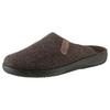 Pantoffel ROHDE "SOLTAU-H", Herren, Gr. 41, braun (mocca, meliert), Filz, klassisch, Schuhe, Hausschuh, Schlappen, Clog mit seitlichem Label