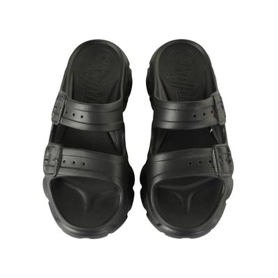 Sandale BUFFALO "Buffalo Damen Buffalo Cld Ari Slide Vegan Foam", Damen, Gr. 40, schwarz, Kunstfaser, unifarben, Schuhe