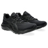 Laufschuh ASICS "GEL-CONTEND 9", Gr. 46, schwarz (schwarz, graphite grau), Textil, Synthetik, sportlich, Schuhe, mehr Dämpfung, Topseller