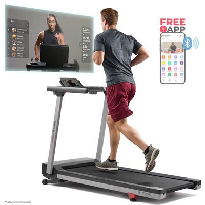 Sunny 20" Foldable Auto Incline Treadmill Brushless T723030