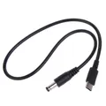 USBC TypeC a DC 5.5x2.1mm 9V 12V 15V 20V PD Trigger Cavo di Alimentazione Convertitore Adattatore Linea per Monitor LCD Trasmissione Radio
