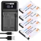 Batteria e caricabatterie NB8L NB8L da 1200 mAh per fotocamere digitali Canon PowerShot A2200 A3000