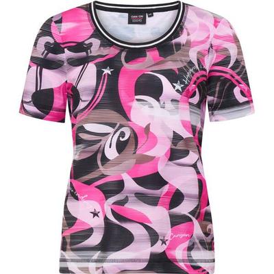 CANYON Damen Shirt T-Shirt 1/2 Arm, Größe 42 in Pink