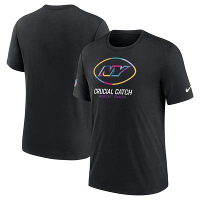 Schwarzes Nike New York Jets 2024 NFL Crucial Catch T-Shirt für Herren Image