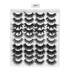 Eyelash Extensions 40 pcs Waterproof Professional Women Volumized Extra Long Cosplay Animal wool eyelash Wedding Party Halloween Full Strip Lashes Crisscross Thick - Makeup Daily Makeup Halloween