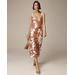 Collection Circle-Sequin Midi Dress